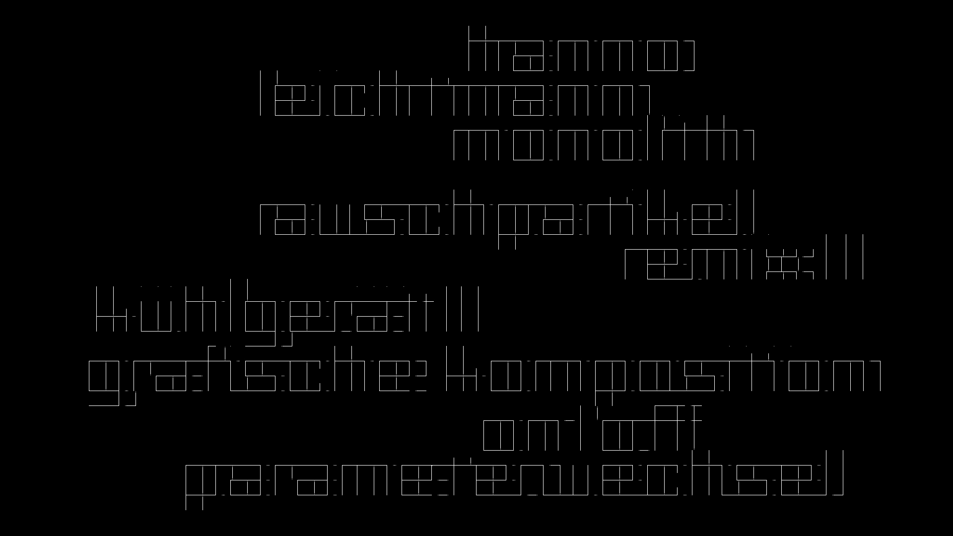 2021-03-10 Hanno Leichtmann - 1996 Monolith (rauschpartikel Remix 1 - 3)